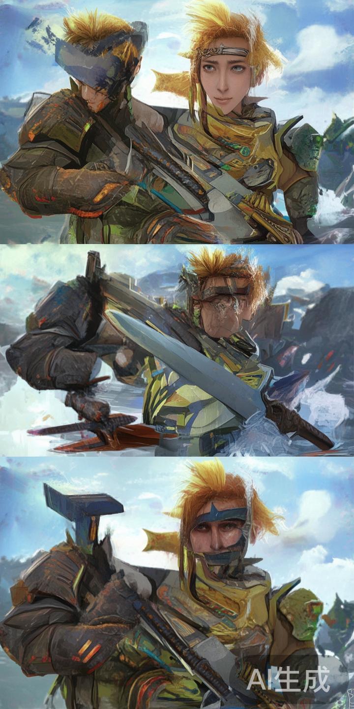 2.&nbsp;角色与武器选择
不同游戏角色和武器具有不同